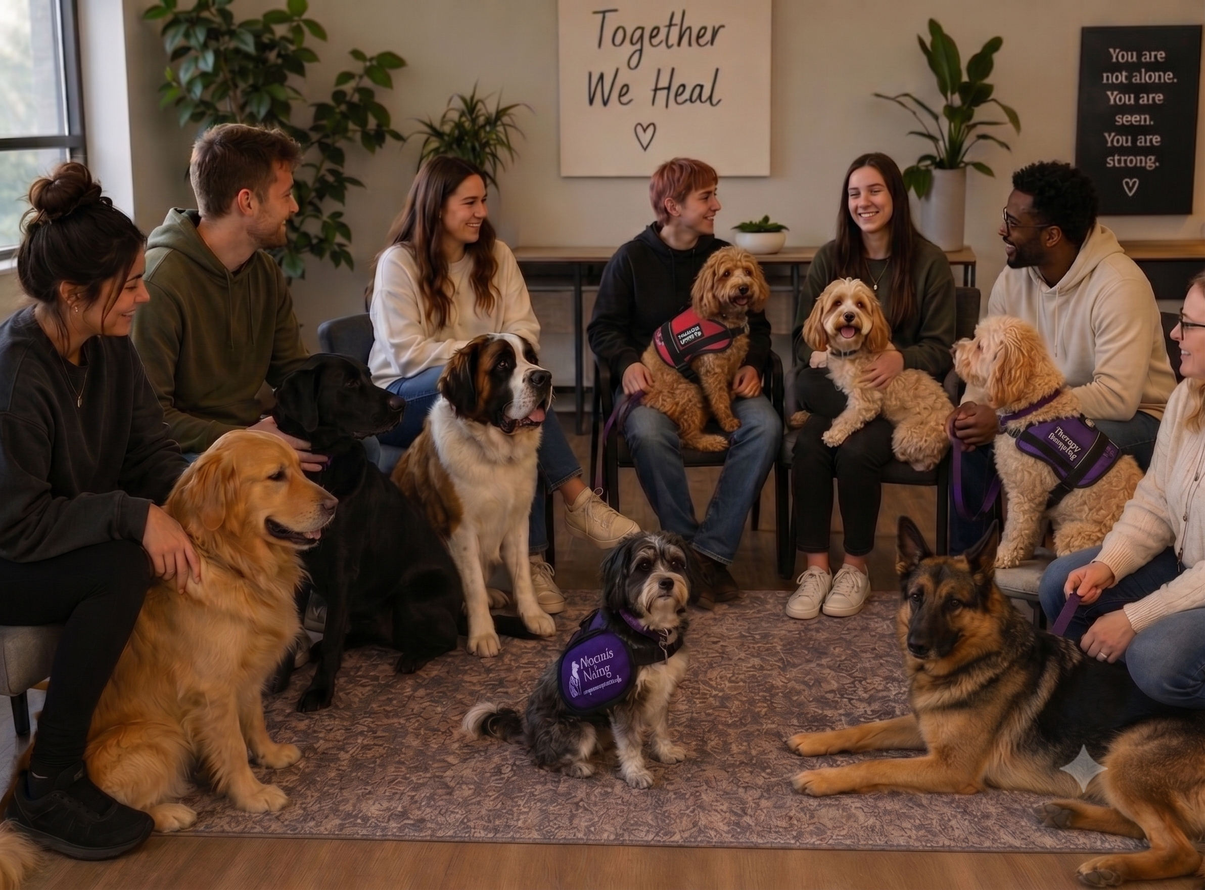 Service Dogs and Handlers